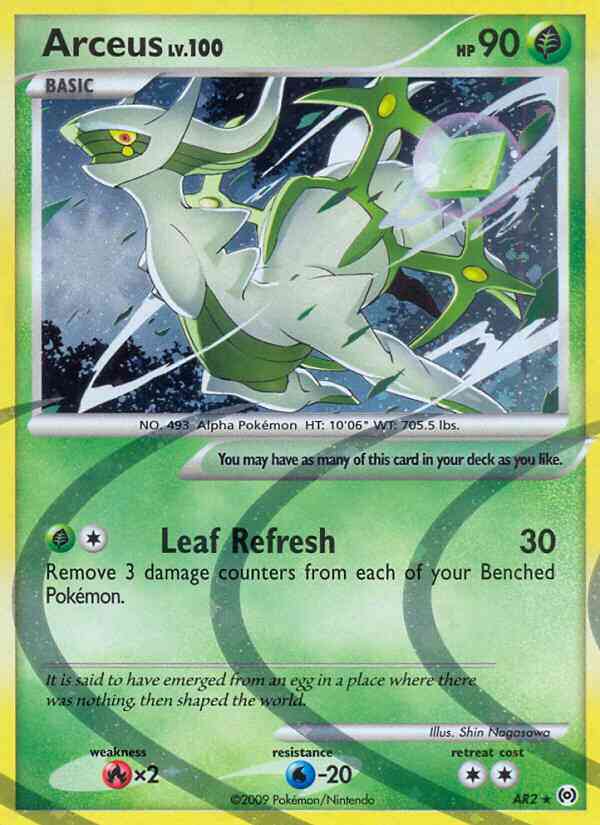 Arceus - AR2 - Rare [pl4-AR2] [Holo]