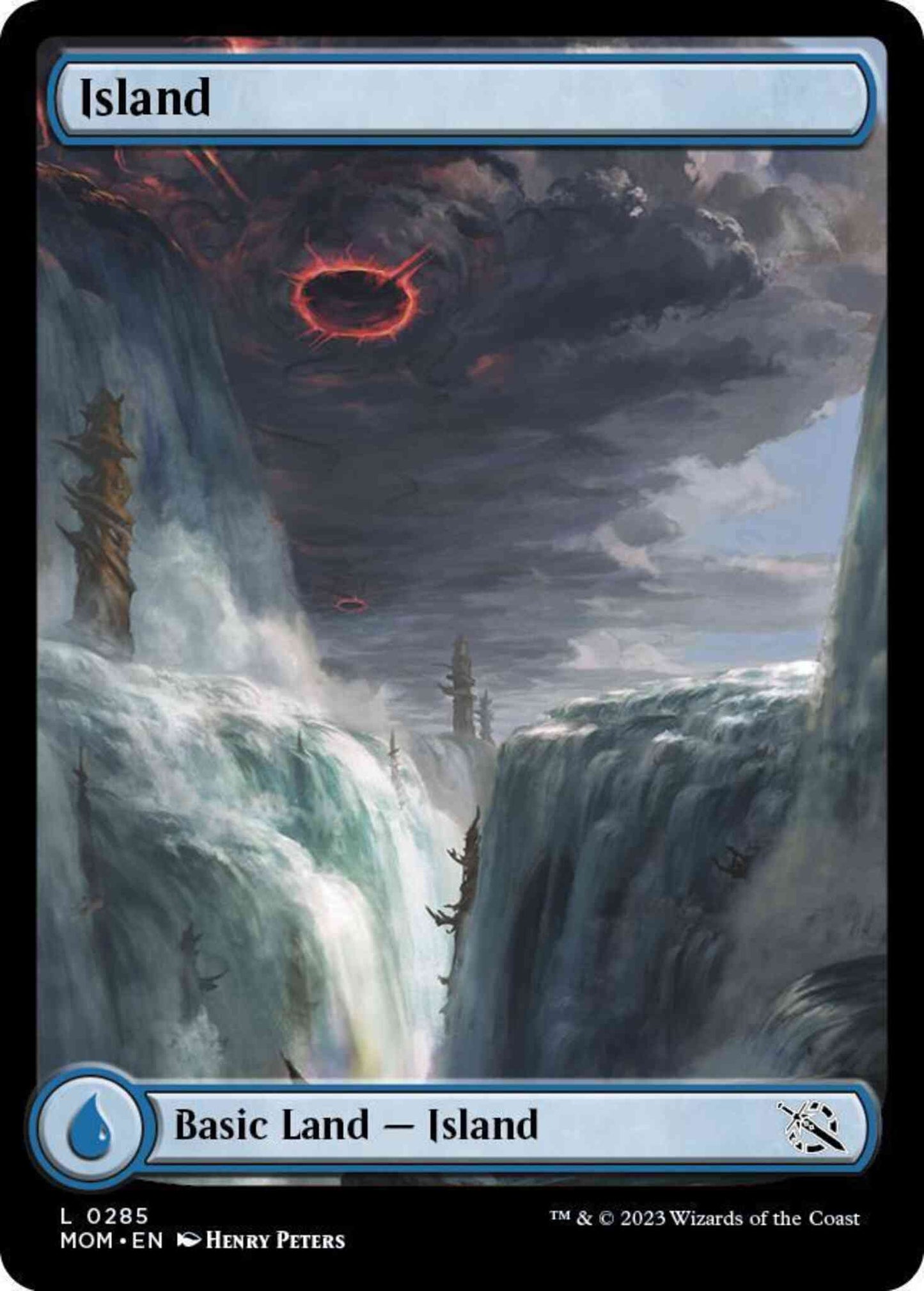 Island [285] [Full Art] [March of the Machine] [Non-Foil]