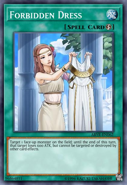 Forbidden Dress - BP02-EN168 - Common - 1st Edition