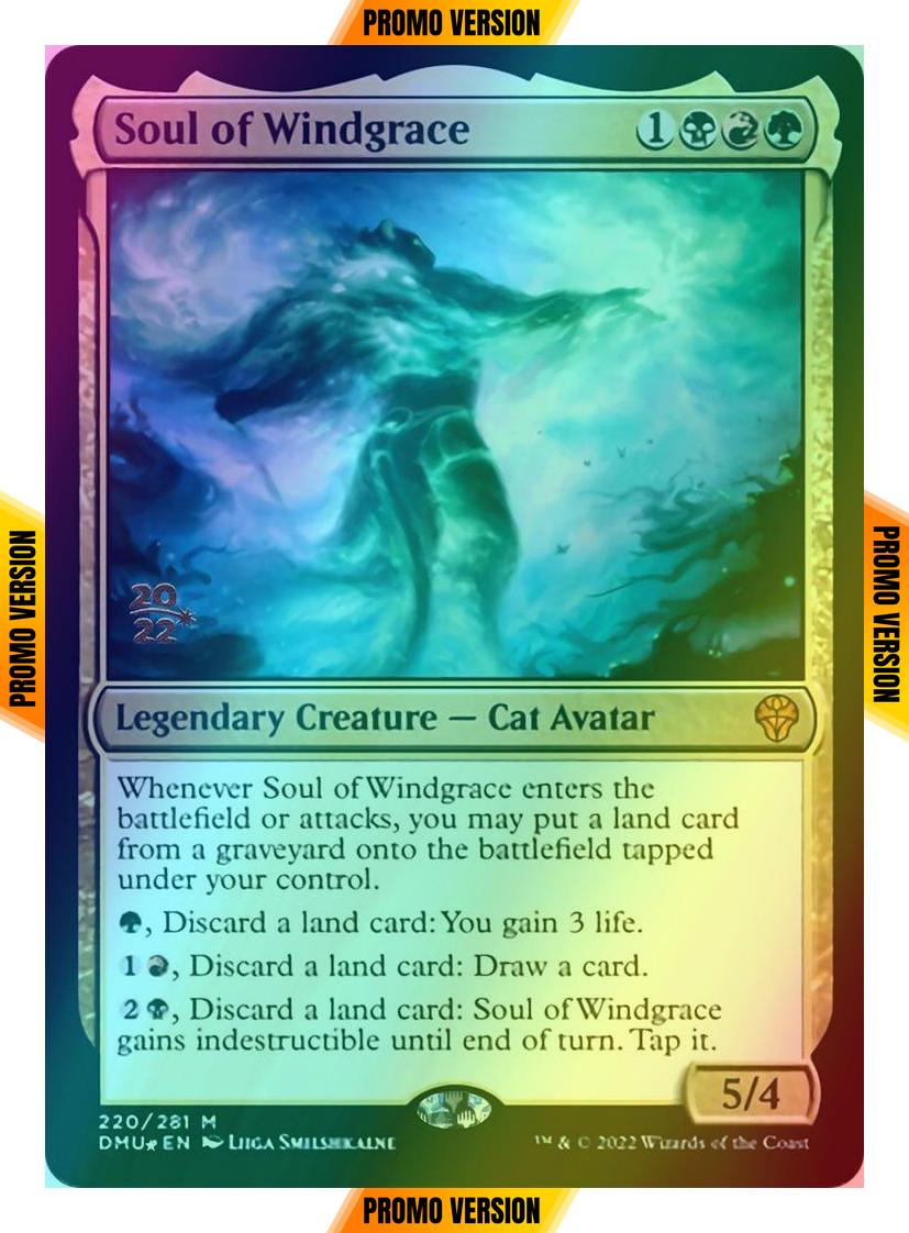 Soul of Windgrace [220s] [Prerelease] [Dominaria United: Promos] [Foil]