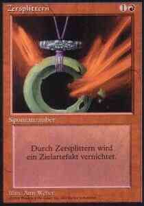 Shatter - German [175] [Foreign Black Border: German] [Non-Foil]