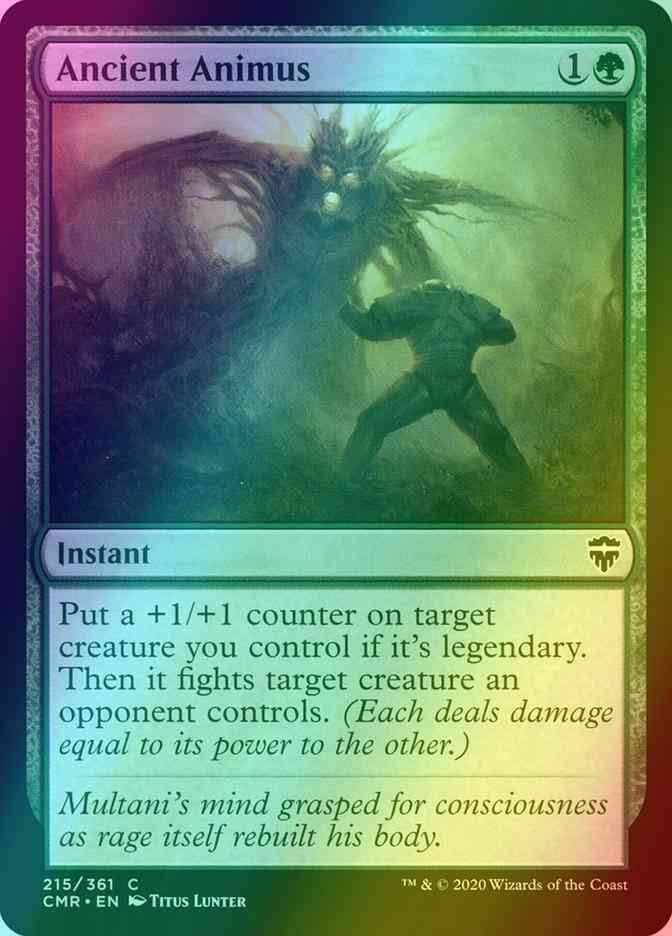 Ancient Animus [215] [Commander Legends] [Foil]