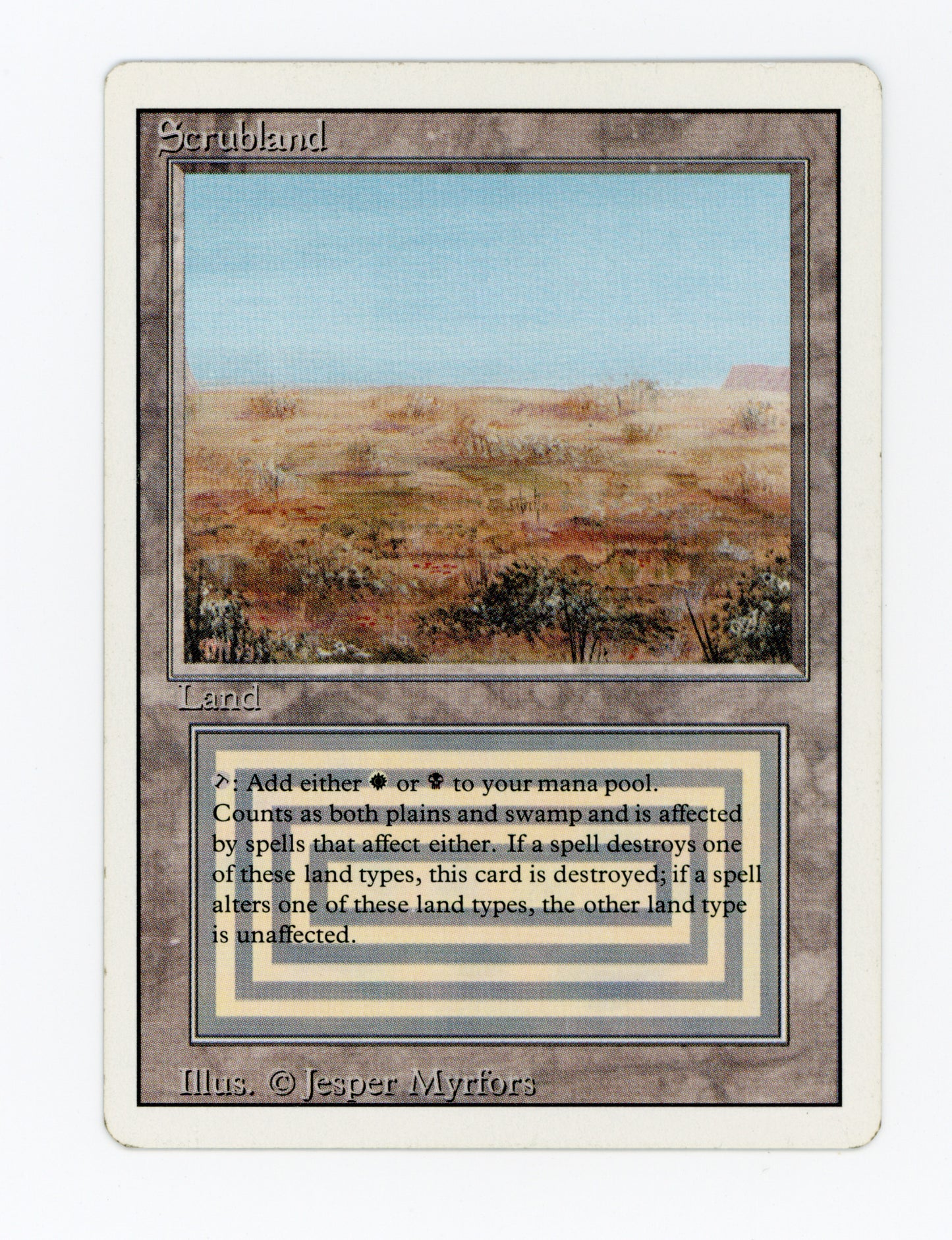 Scrubland — ID 19297