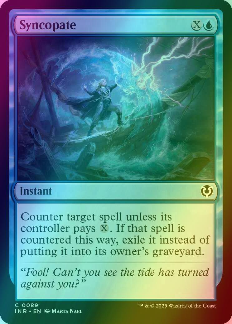 Syncopate [89] [Innistrad Remastered] [Foil]