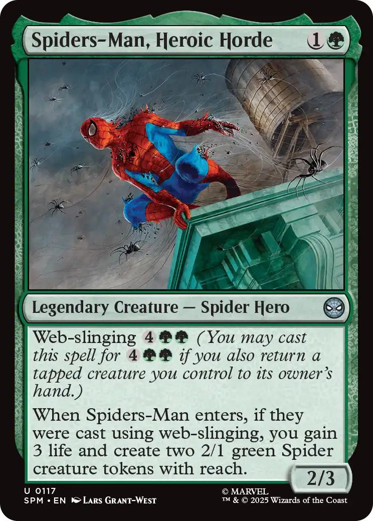Spiders-Man, Heroic Horde [117] [Marvel's Spider-Man] [Non-Foil]