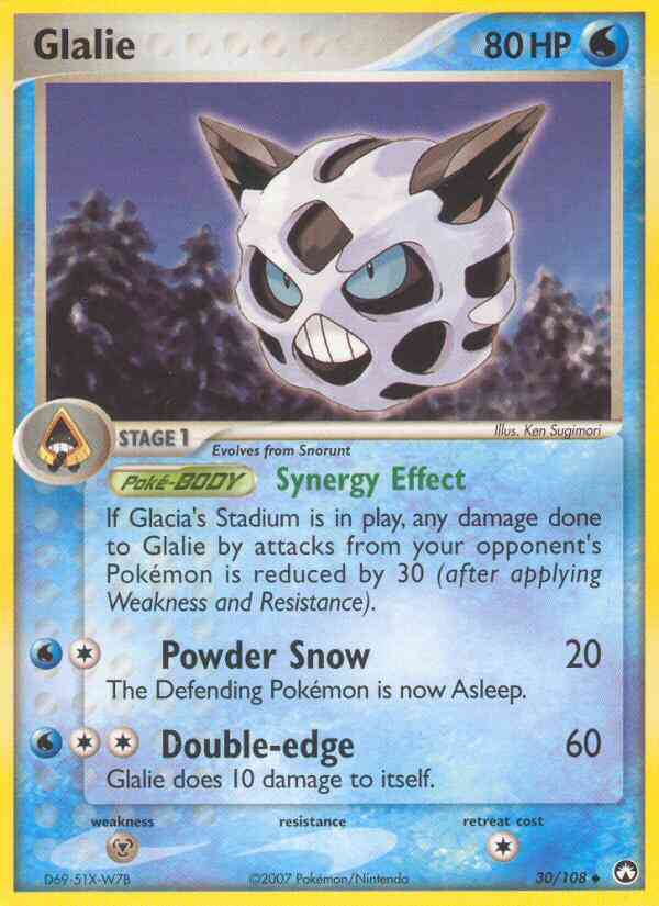 Glalie - 30/108 - Uncommon [ex16-30] [Non-Holo]