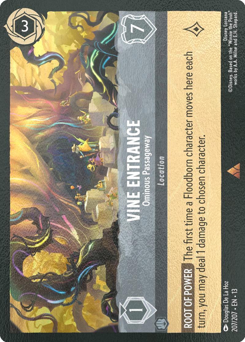 Vine Entrance - Ominous Passageway - 207/204 [Attack of the Vine!] [Cold Foil]