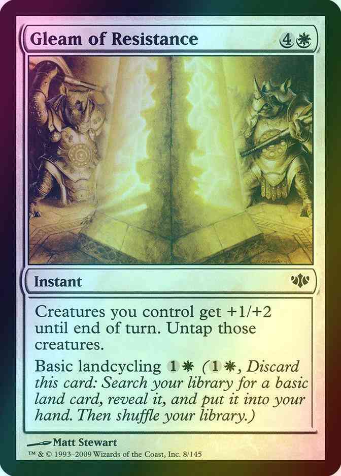 Gleam of Resistance [8] [Conflux] [Foil]