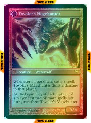 Mondronen Shaman // Tovolar's Magehunter [98] [Dark Ascension Promos] [Foil]