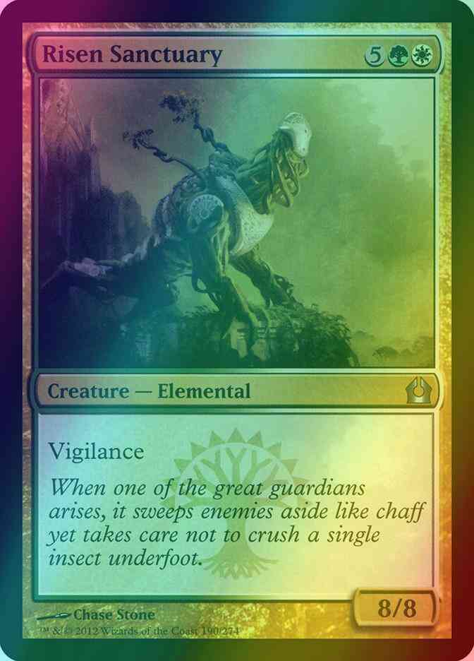 Risen Sanctuary [190] [Return To Ravnica] [Foil]
