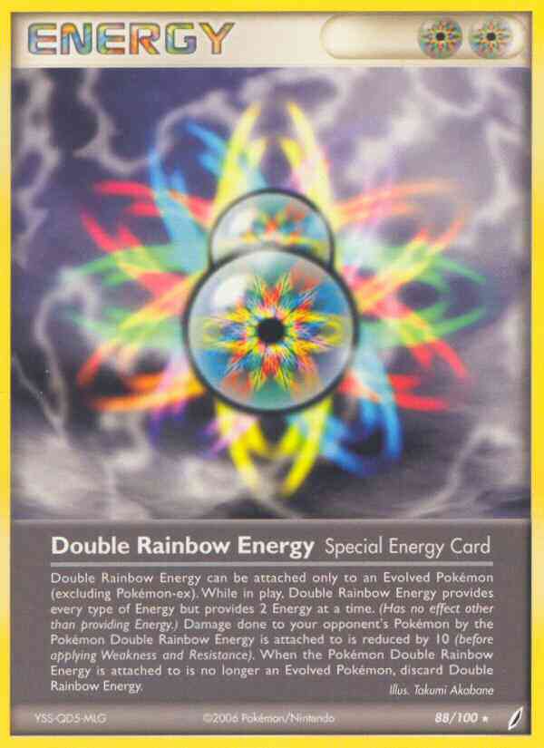 Double Rainbow Energy - 88/100 - Rare [ex14-88] [Non-Holo]