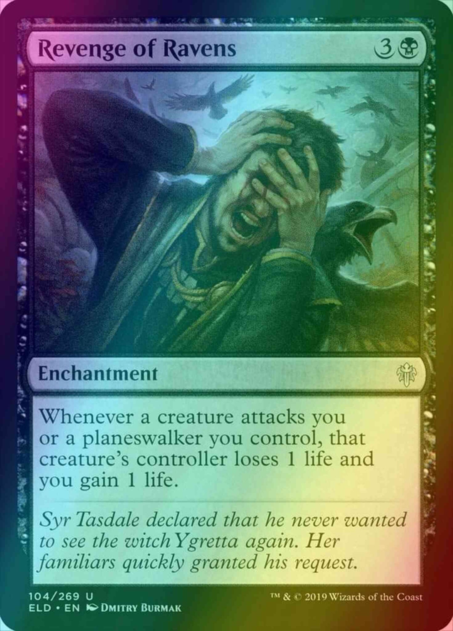 Revenge of Ravens [104] [Throne of Eldraine] [Foil]