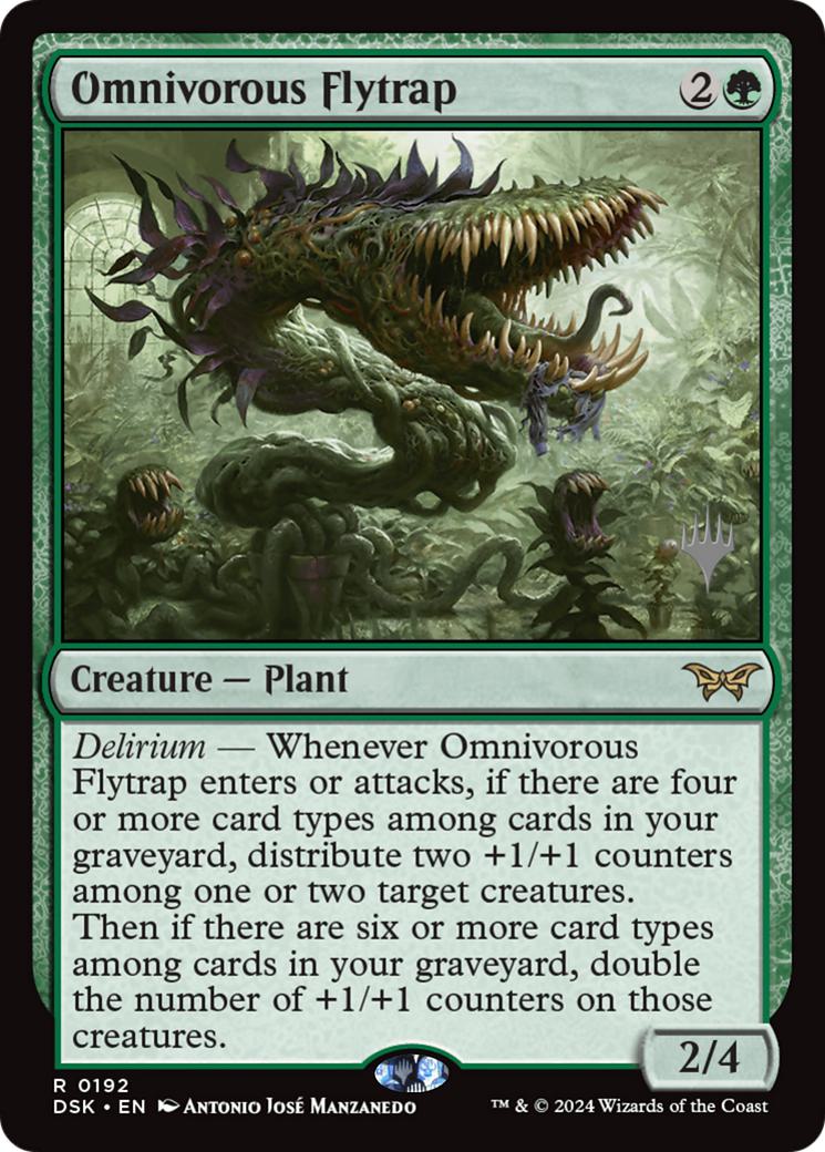 Omnivorous Flytrap [192p] [Promo Pack] [Duskmourn: House of Horror: Promos] [Non-Foil]