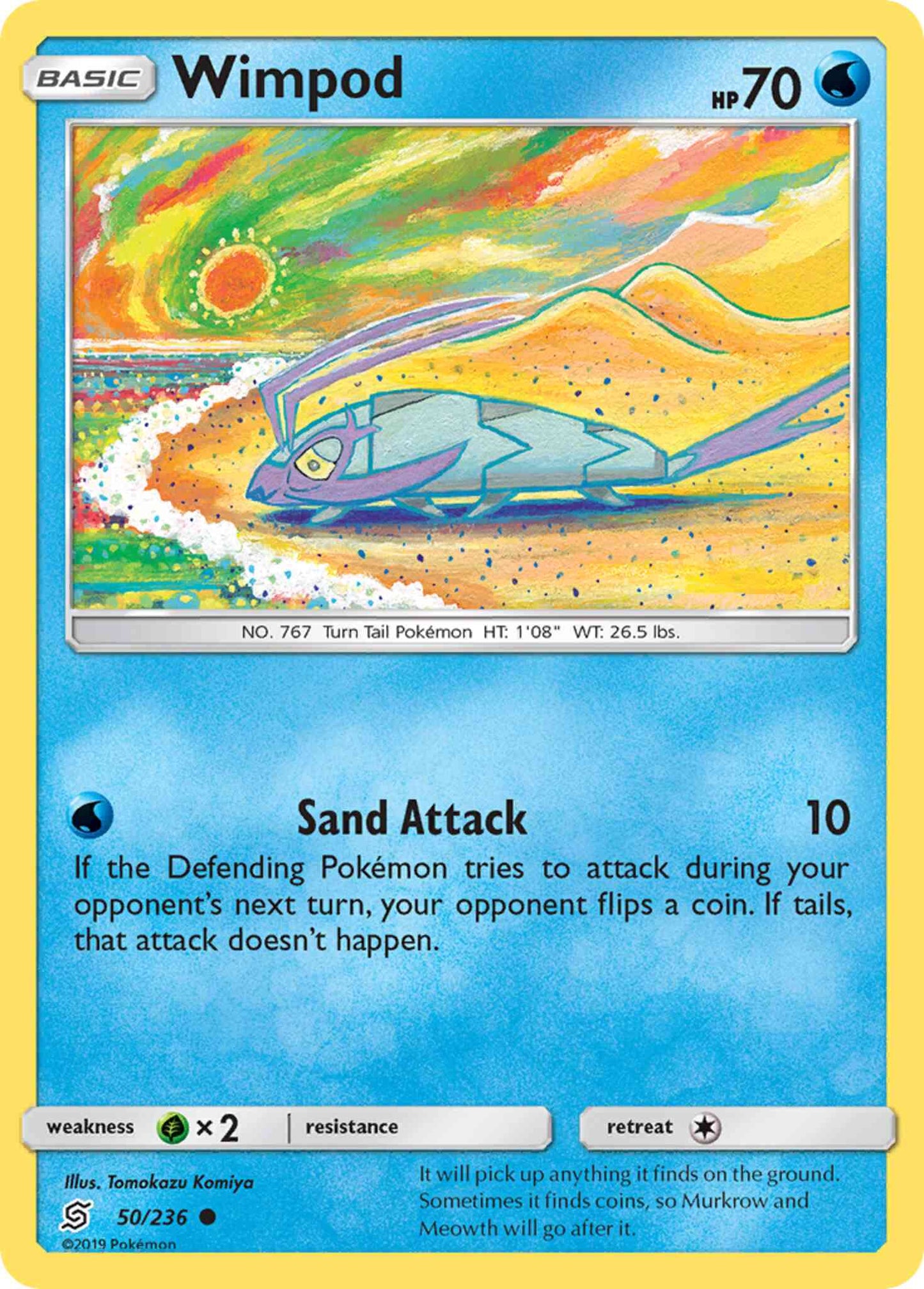 Wimpod - 50/236 - Common [sm11-50] [Non-Holo]