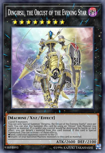 Dingirsu, the Orcust of the Evening Star - OP11-EN001 - Ultimate Rare - Unlimited