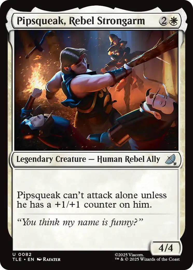 Pipsqueak, Rebel Strongarm [82] [Avatar: The Last Airbender Eternal] [Non-Foil]