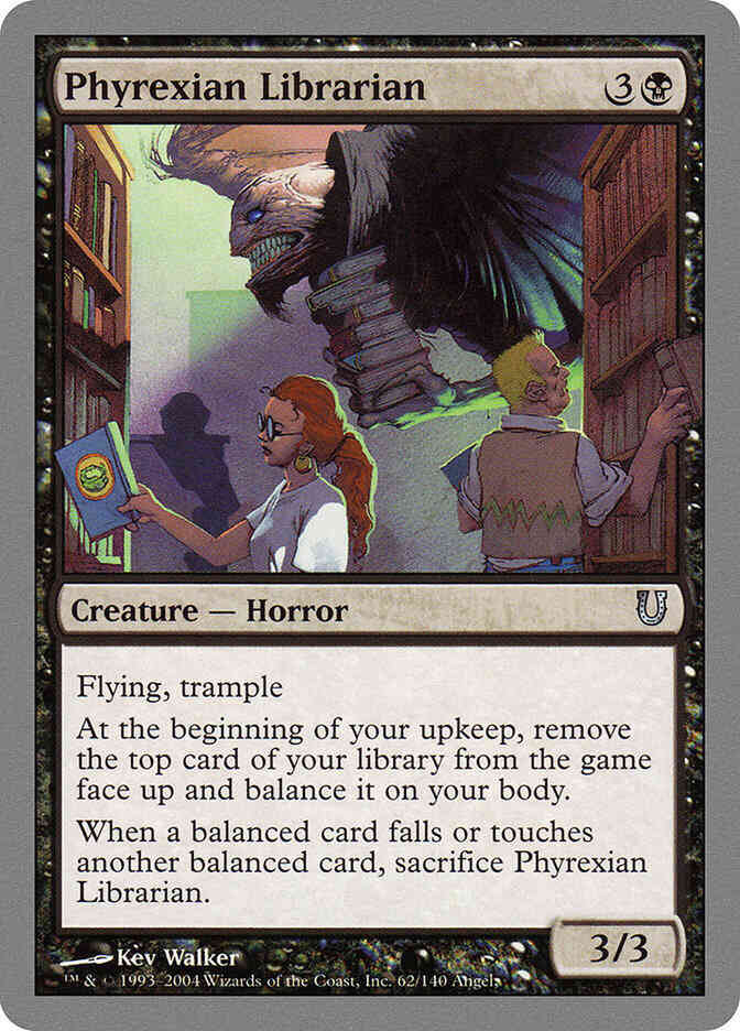 Phyrexian Librarian [62] [Unhinged] [Non-Foil]