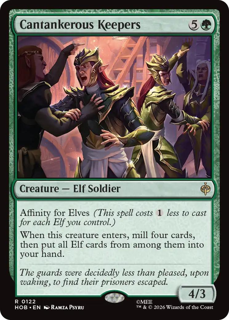 Cantankerous Keepers [122] [The Hobbit] [Non-Foil]