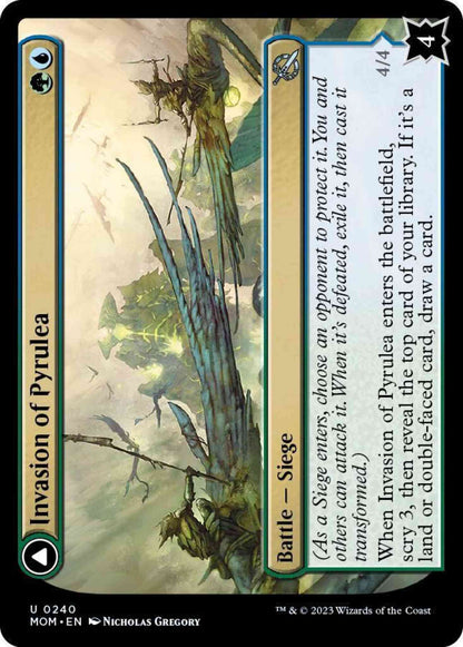 Invasion of Pyrulea // Gargantuan Slabhorn [240] [March of the Machine] [Non-Foil]
