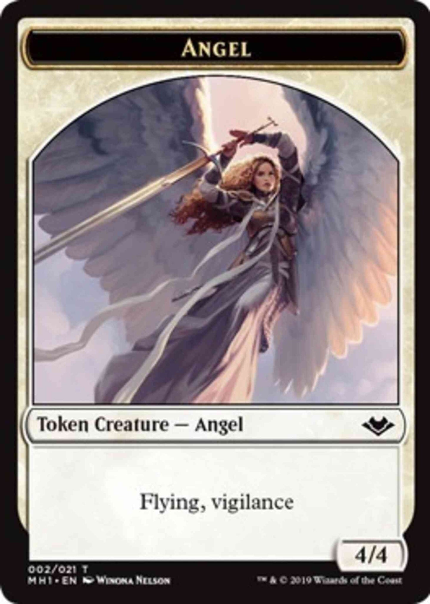 Angel Token (02) // Soldier Token (04) [Modern Horizons Tokens] [Non-Foil]