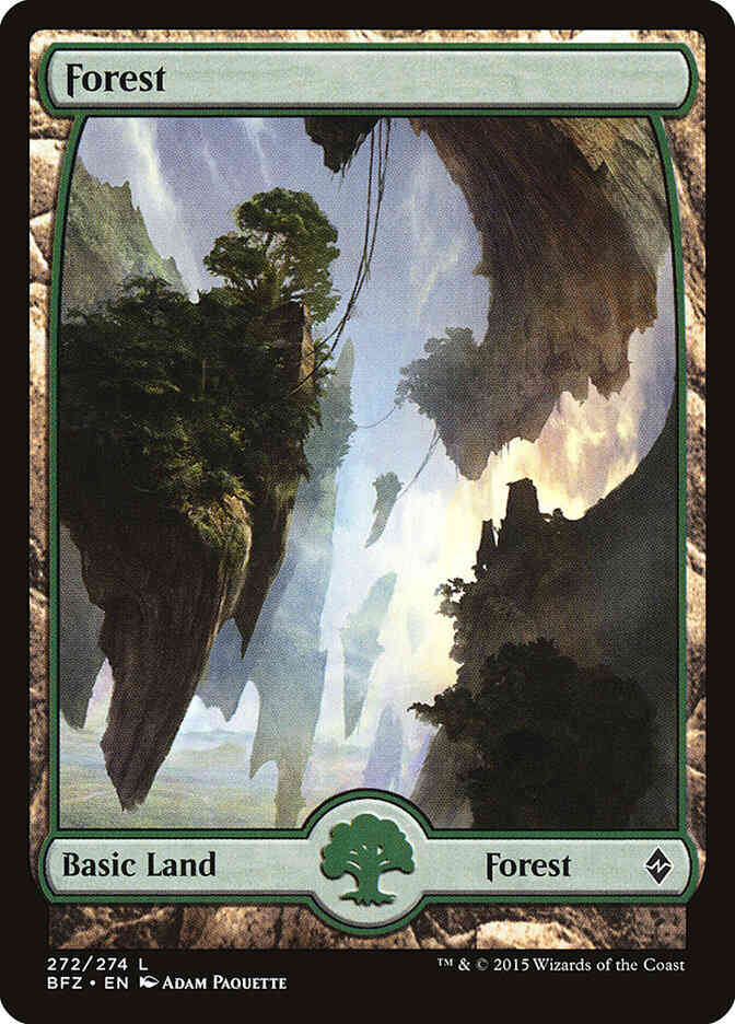 Forest [272] [Full Art] [Battle for Zendikar] [Non-Foil]