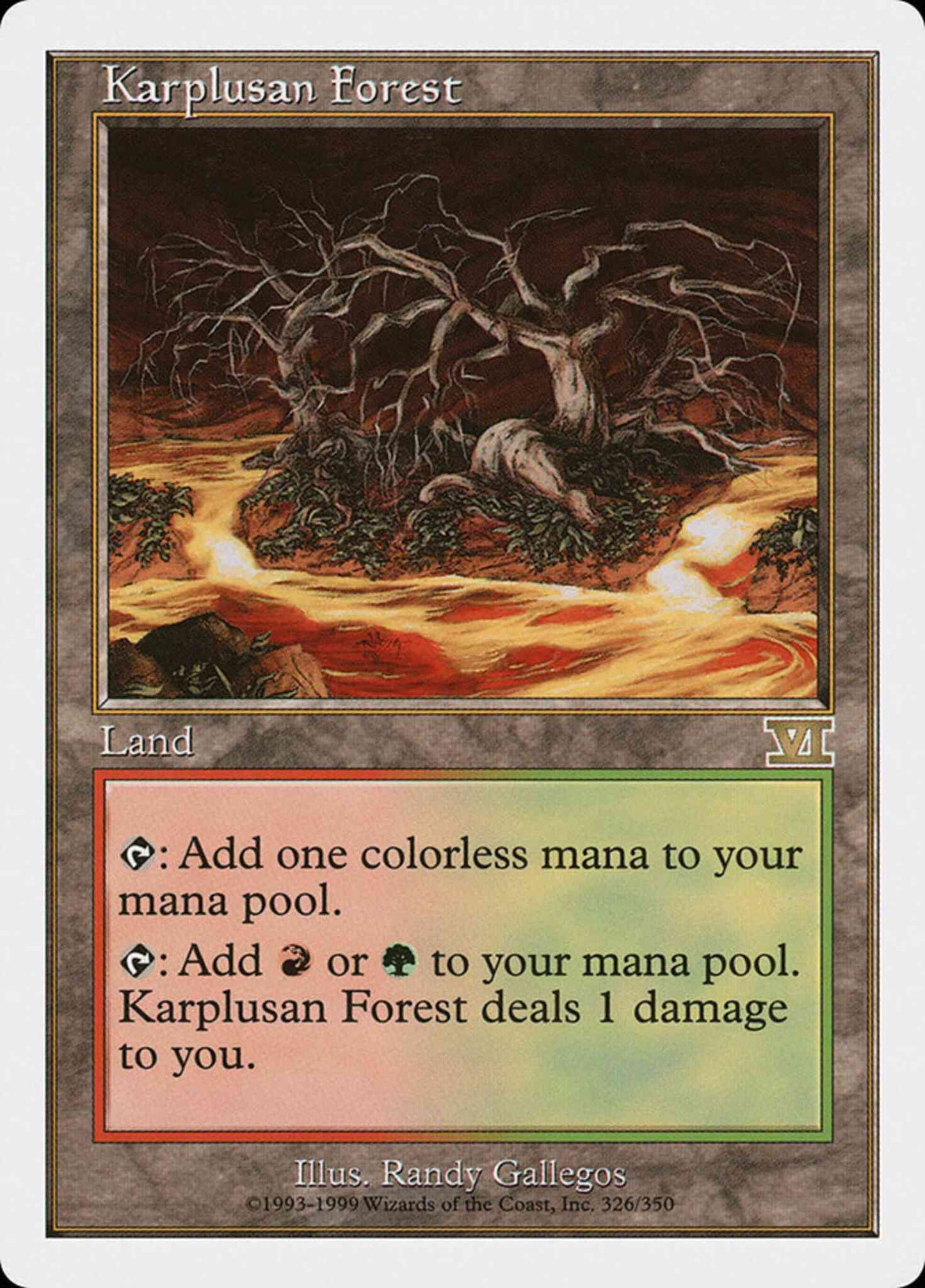Karplusan Forest [326] [Classic Sixth Edition] [Non-Foil]