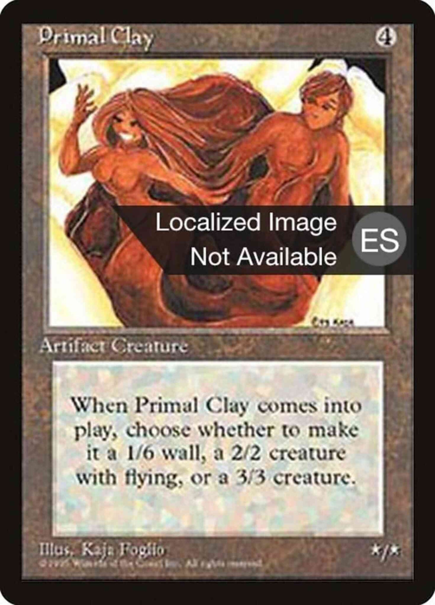 Primal Clay - Chinese [342] [Fourth Edition Black Border: Chinese] [Non-Foil]