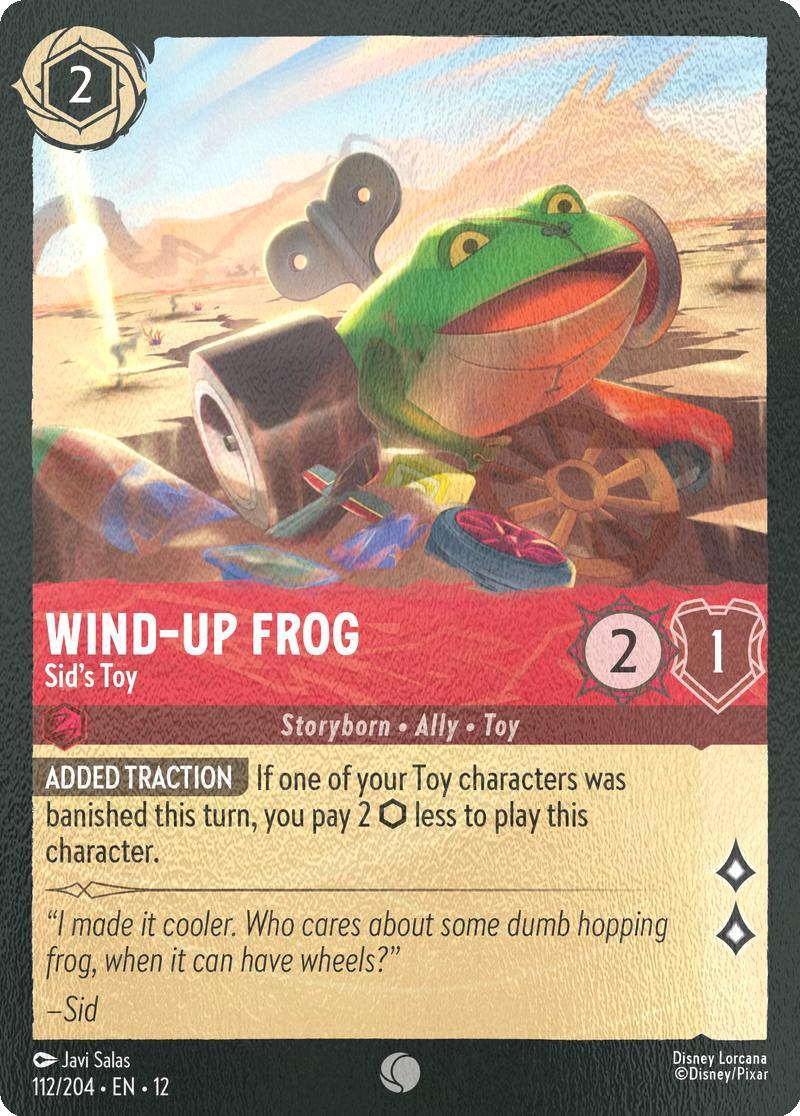 Wind-Up Frog - Sid's Toy - 112/204 [Wilds Unknown] [Cold Foil]