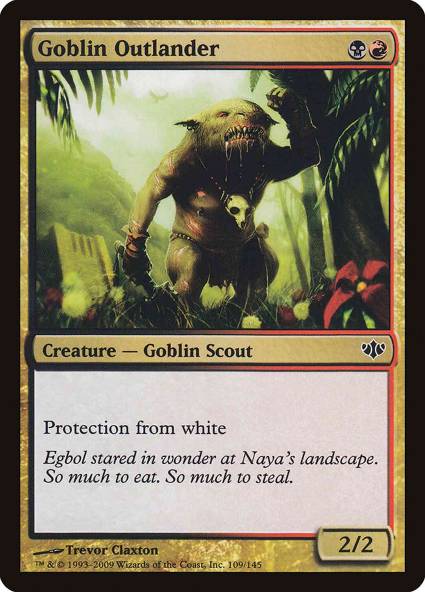 Goblin Outlander [109] [Conflux] [Non-Foil]