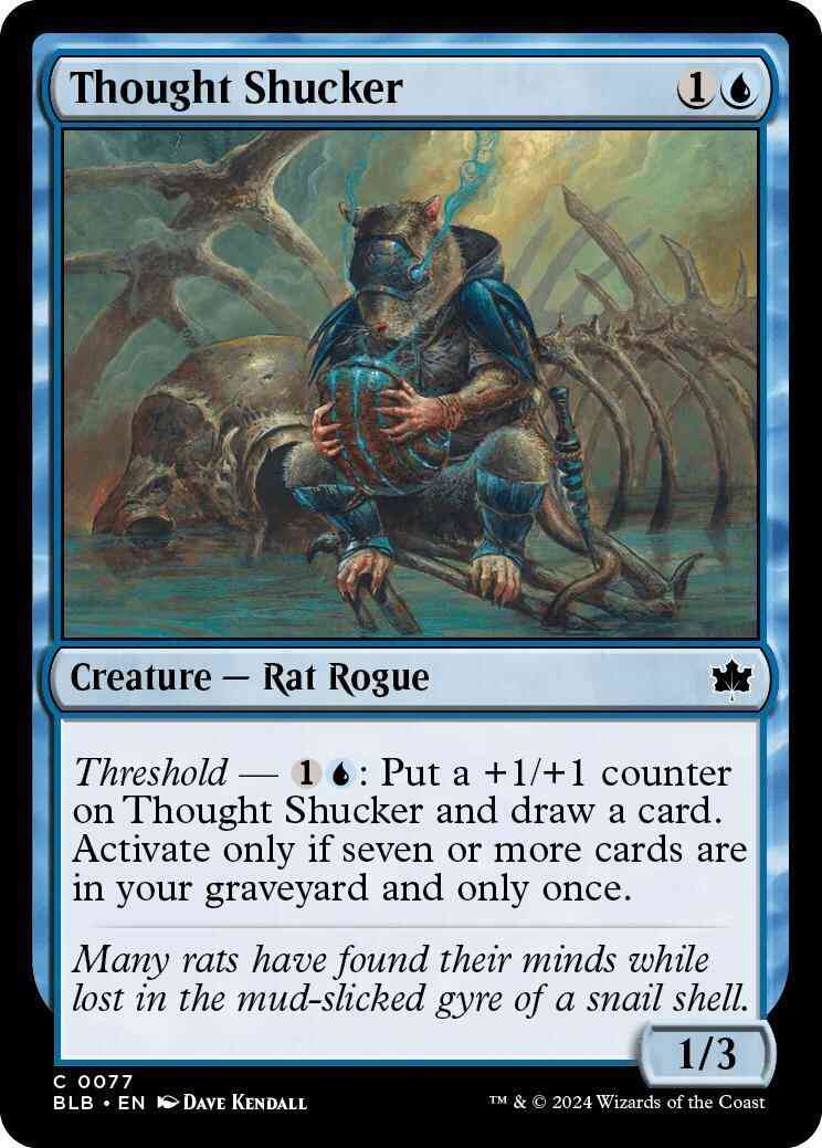 Thought Shucker [77] [Bloomburrow] [Non-Foil]