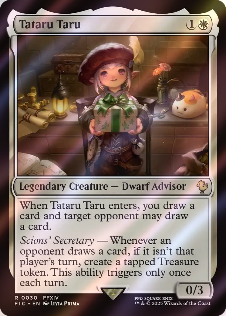 Tataru Taru [30] [FINAL FANTASY: Commander] [Surge Foil]