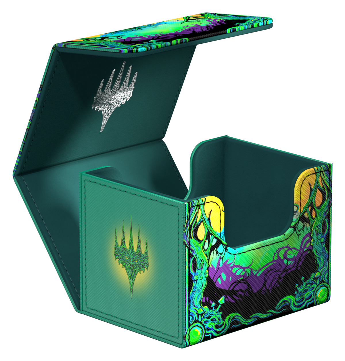 Ultimate Guard Sidewinder XenoSkin Deck Case - 100+ - Mana Token - Forest