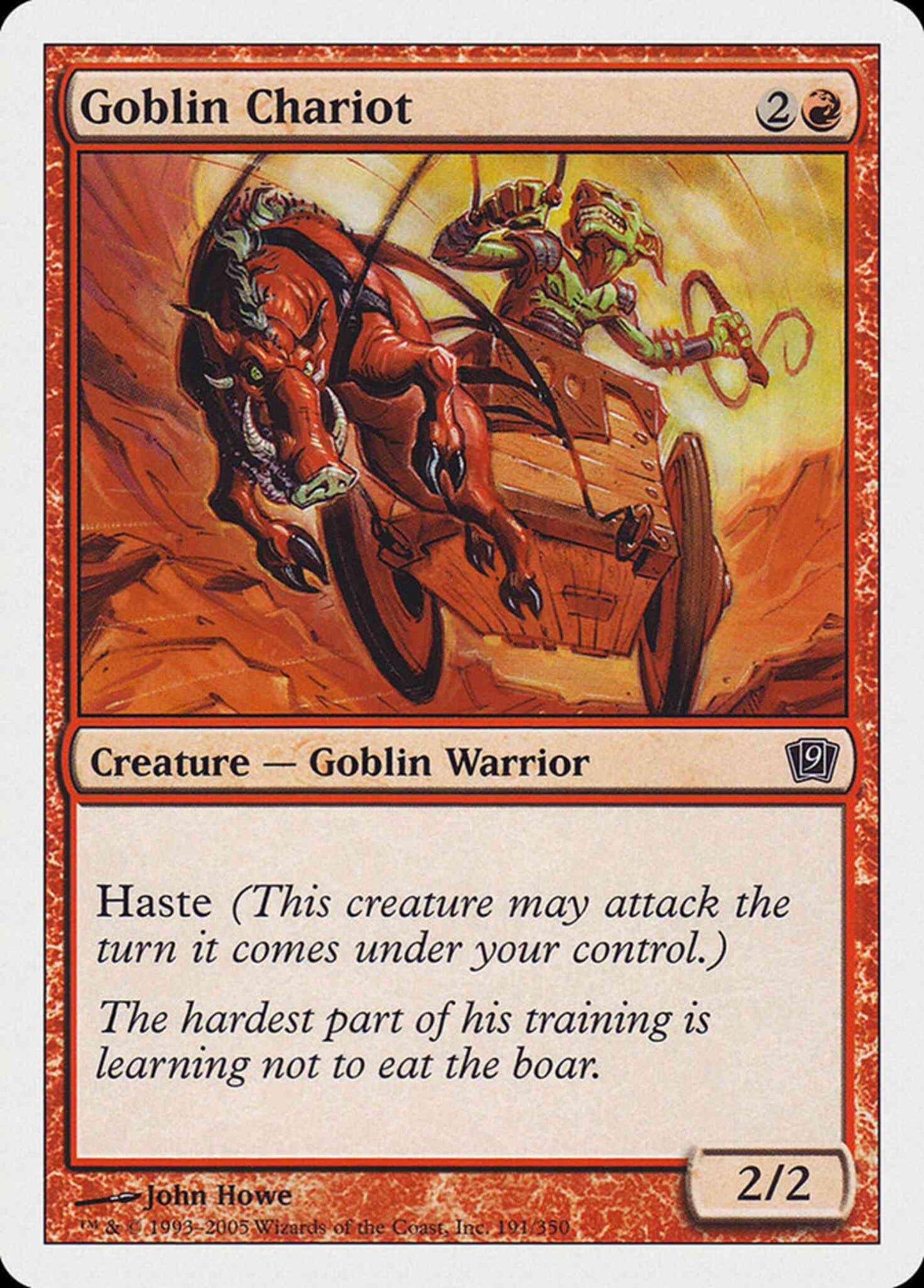 Goblin Chariot [191] [Ninth Edition] [Non-Foil]