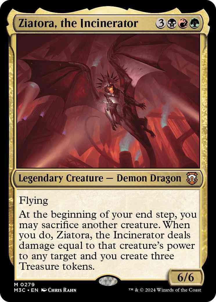 Ziatora, the Incinerator [279] [Modern Horizons 3: Commander] [Non-Foil]