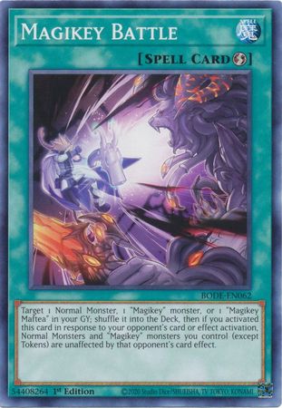 Magikey Battle - BODE-EN062 - Common - 1st Edition