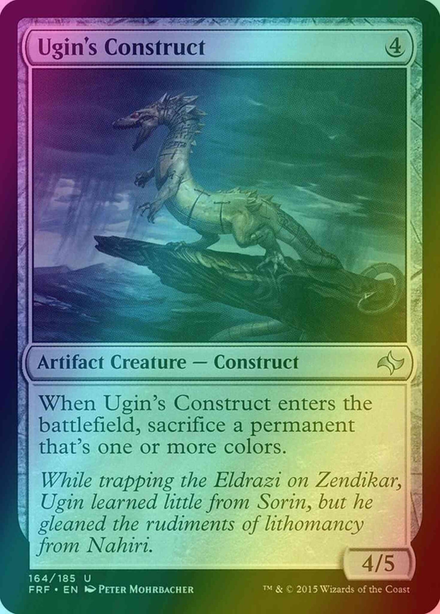 Ugin's Construct [164] [Fate Reforged] [Foil]