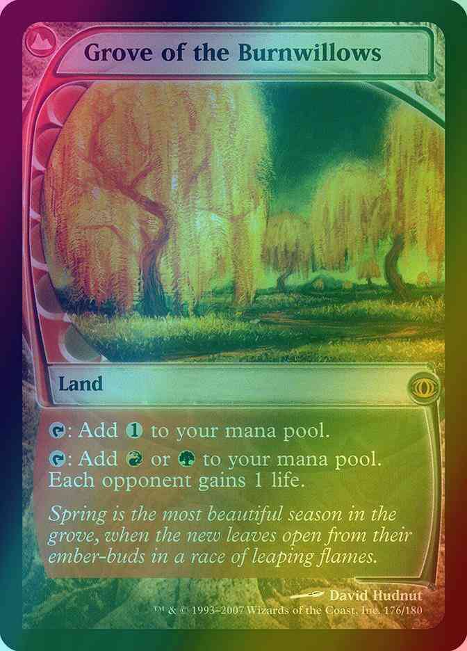Grove of the Burnwillows [176] [Future Sight] [Foil]