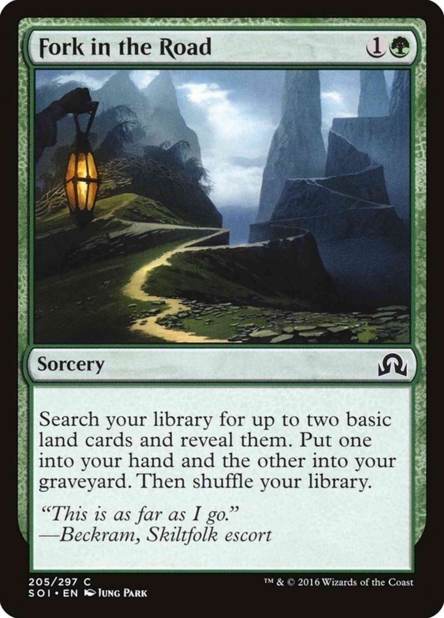 Fork in the Road [205] [Shadows over Innistrad] [Non-Foil]