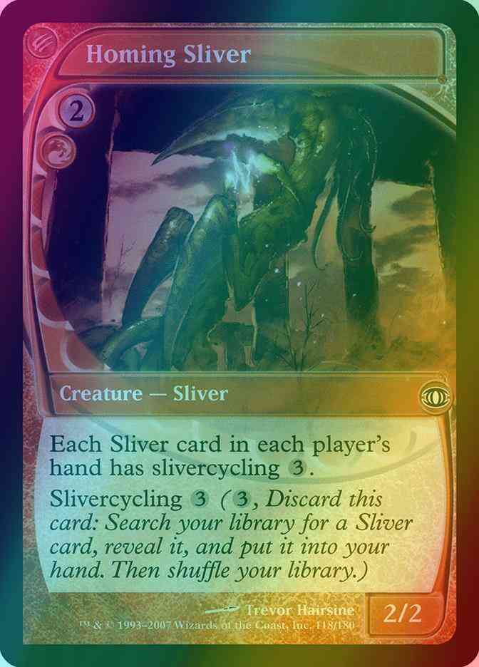 Homing Sliver [118] [Future Sight] [Foil]