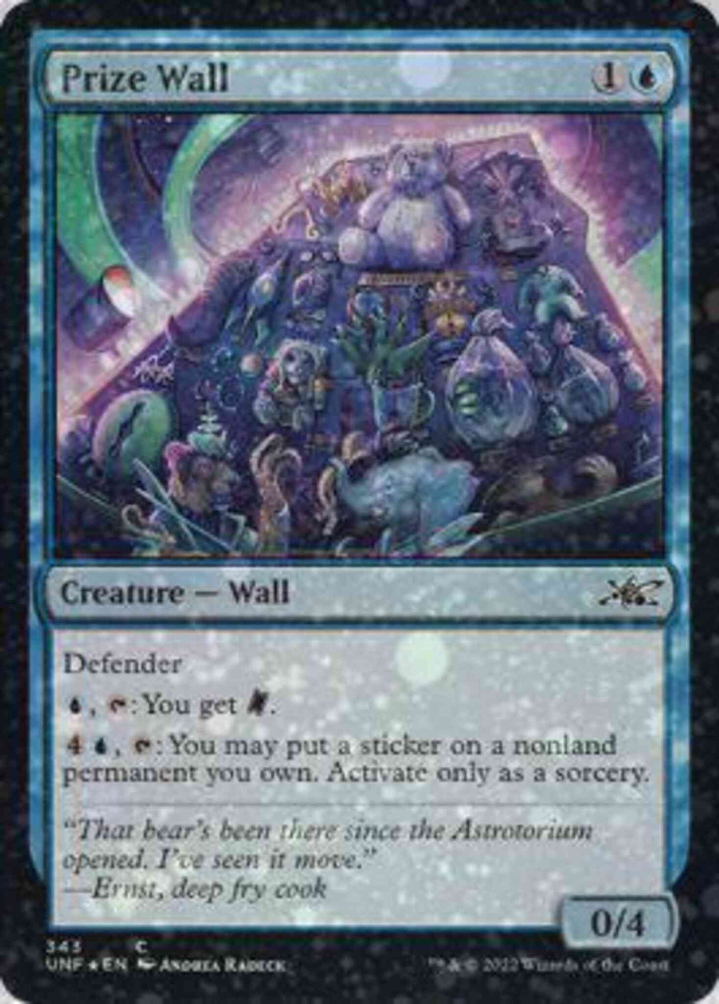 Prize Wall [343] [Unfinity] [Galaxy Foil]