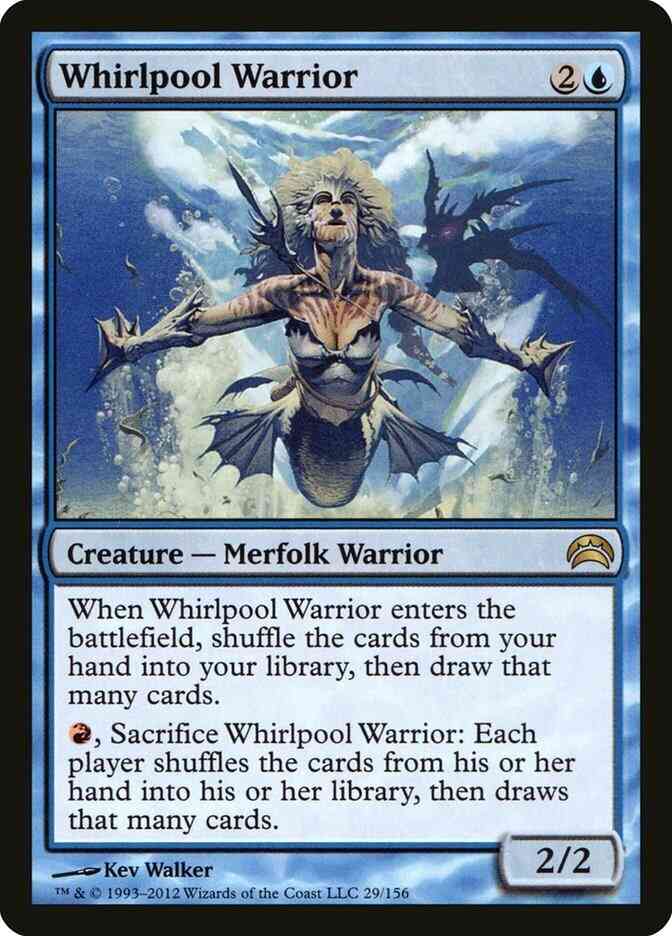 Whirlpool Warrior [29] [Planechase 2012] [Non-Foil]