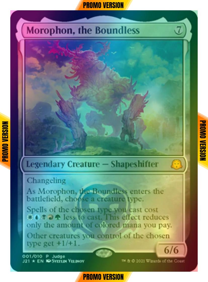 Morophon, the Boundless [1] [Judge Gift Cards 2021] [Foil]