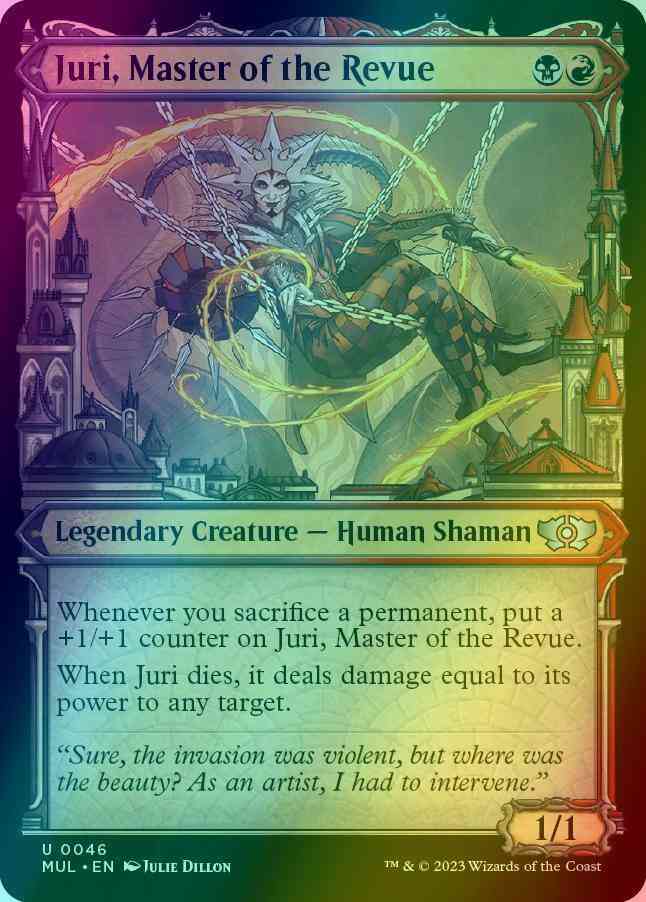 Juri, Master of the Revue [46] [Planar Showcase] [Multiverse Legends] [Foil]