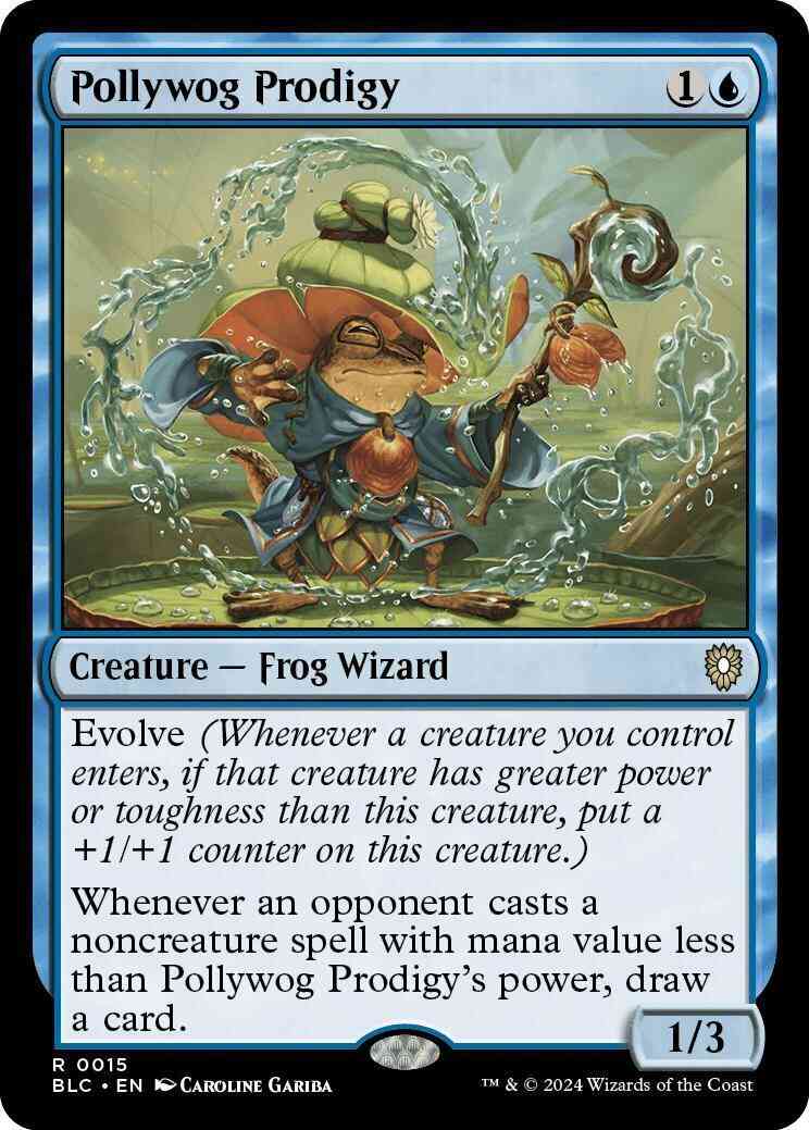 Pollywog Prodigy [15] [Bloomburrow: Commander] [Non-Foil]