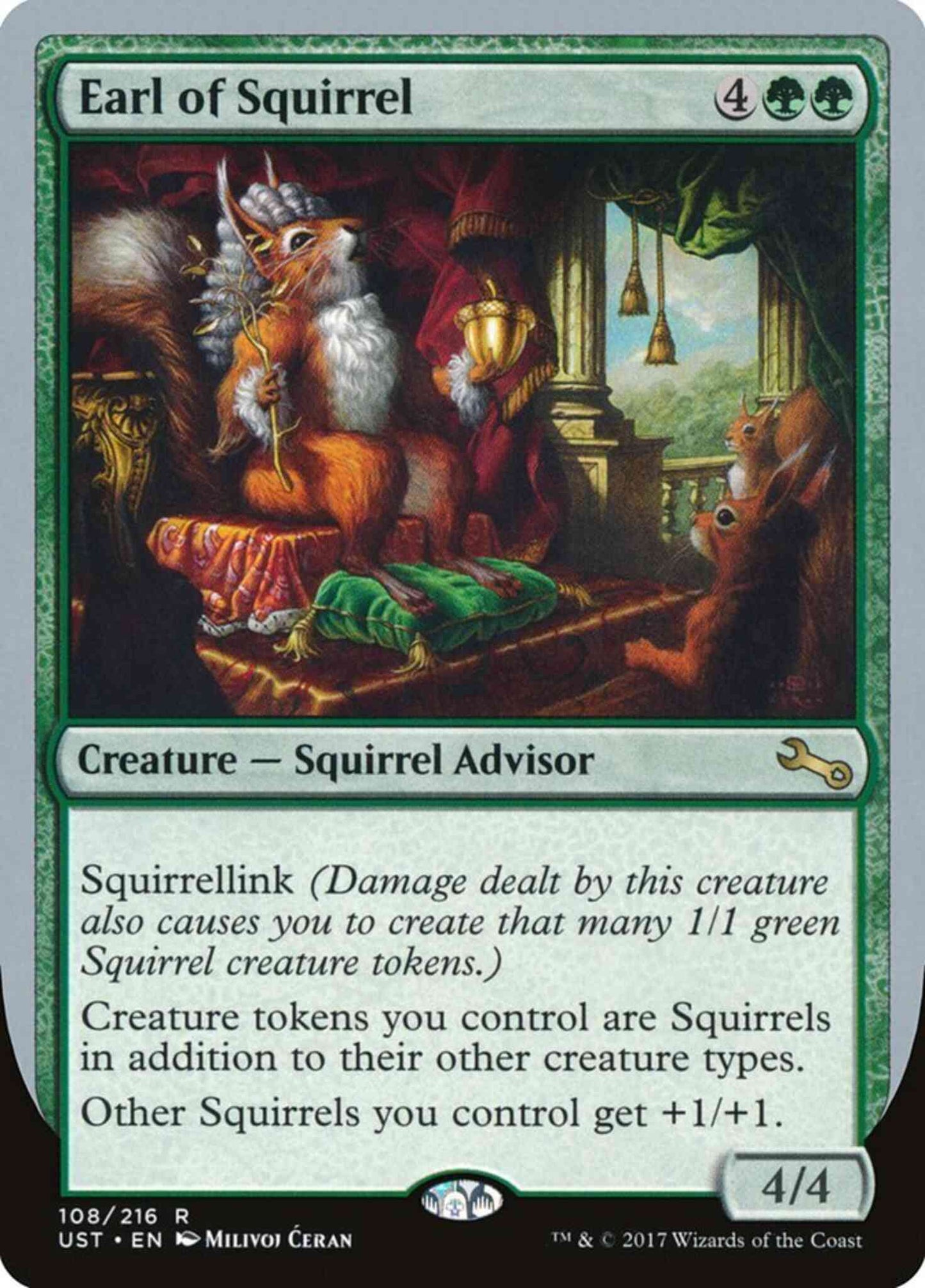Earl of Squirrel [108] [Unstable] [Non-Foil]