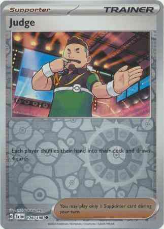 Judge - 176/198 - Uncommon [sv01-176] [Reverse Holo]