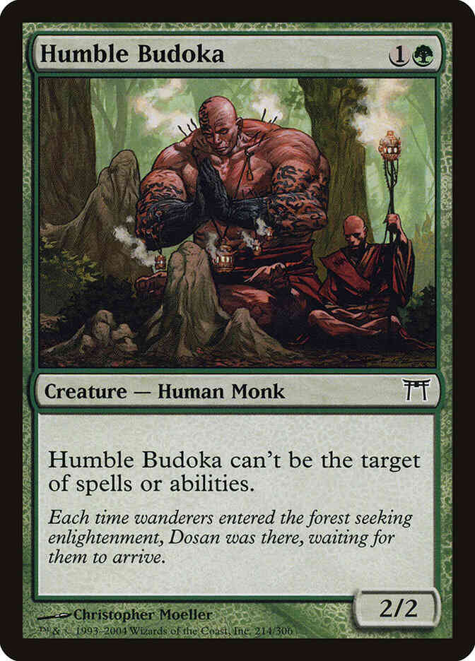 Humble Budoka [214] [Champions of Kamigawa] [Non-Foil]