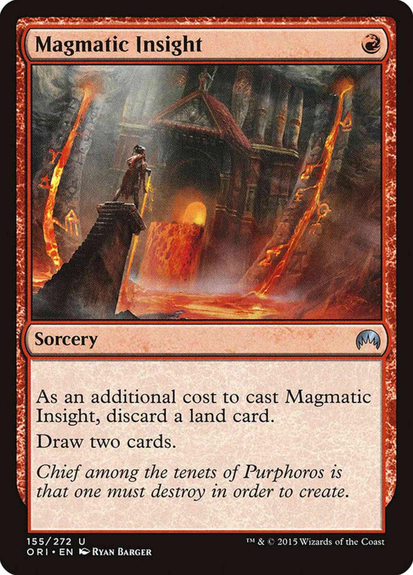 Magmatic Insight [155] [Magic Origins] [Non-Foil]