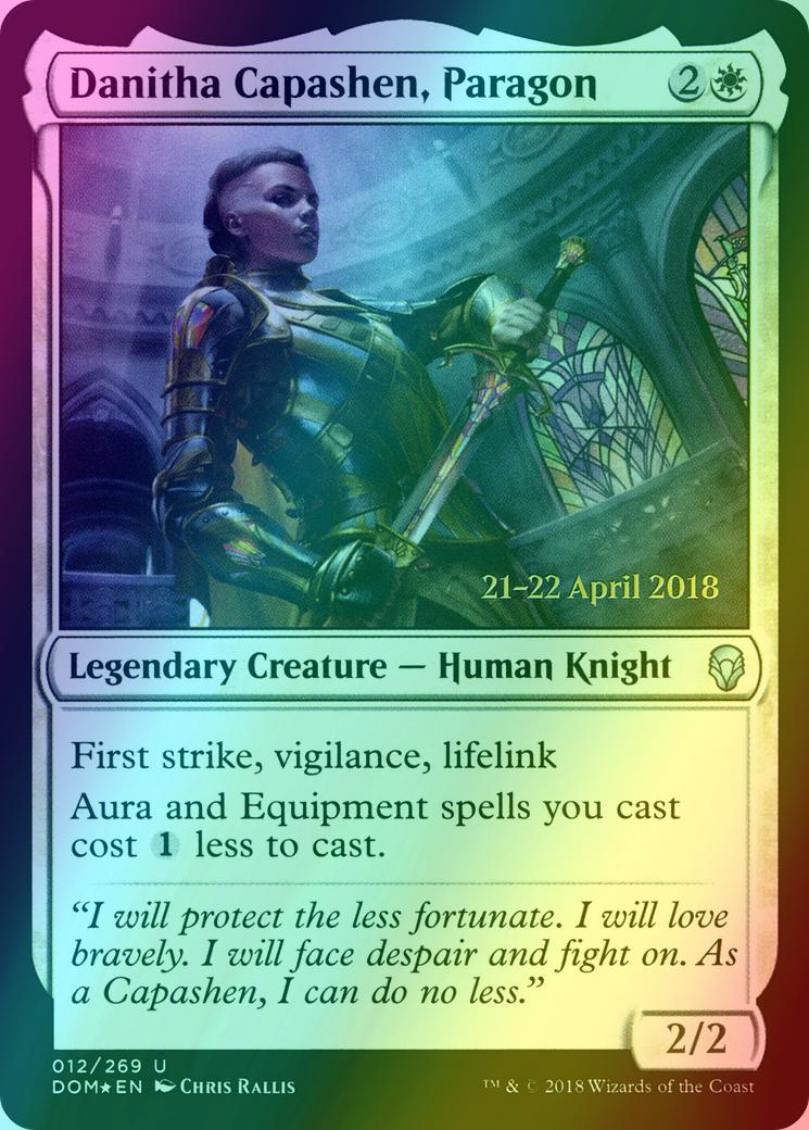 Danitha Capashen, Paragon [12s] [Dominaria Promos] [Foil]