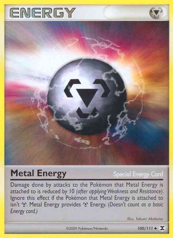 Metal Energy - 100/111 - Uncommon [pl2-100] [Non-Holo]